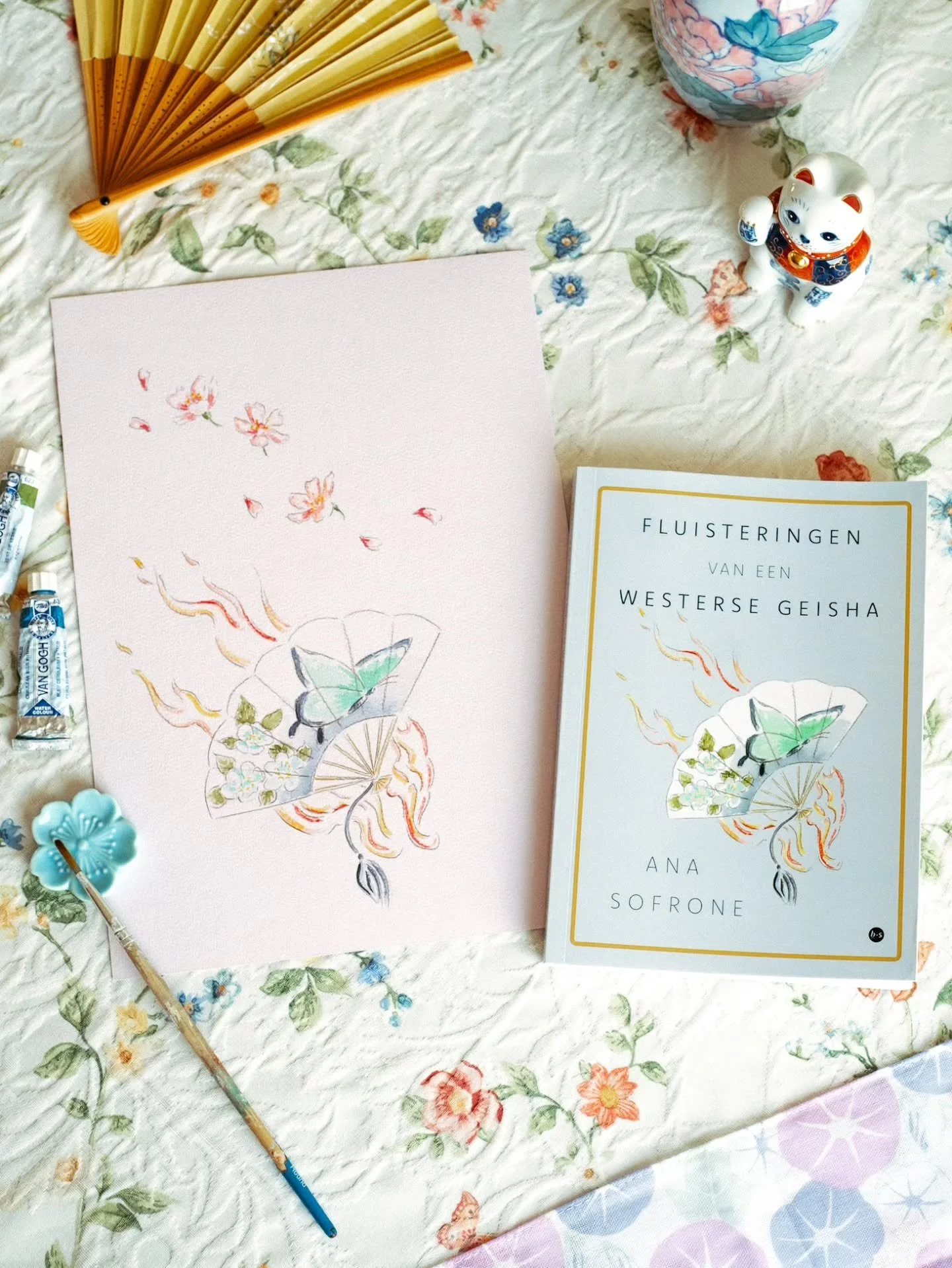 I loved making illustrations for this beautiful and unique story. It felt magical to translate someone else&rsquo;s words into images, to step into their world and paint it gently. Thank you @ana.sofrone for trusting me with this project. Seeing my i