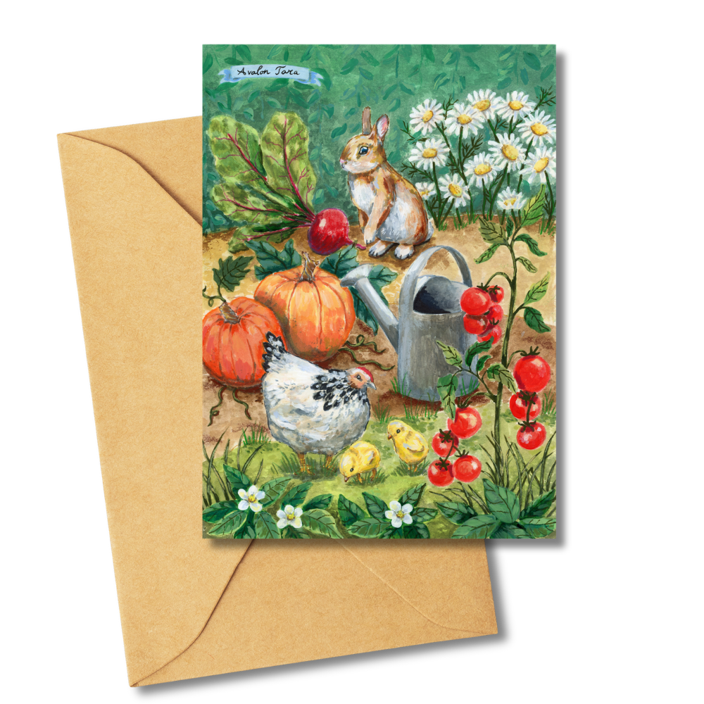 Vegetable Garden Card