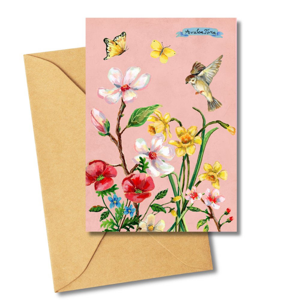 Spring Flowers Card