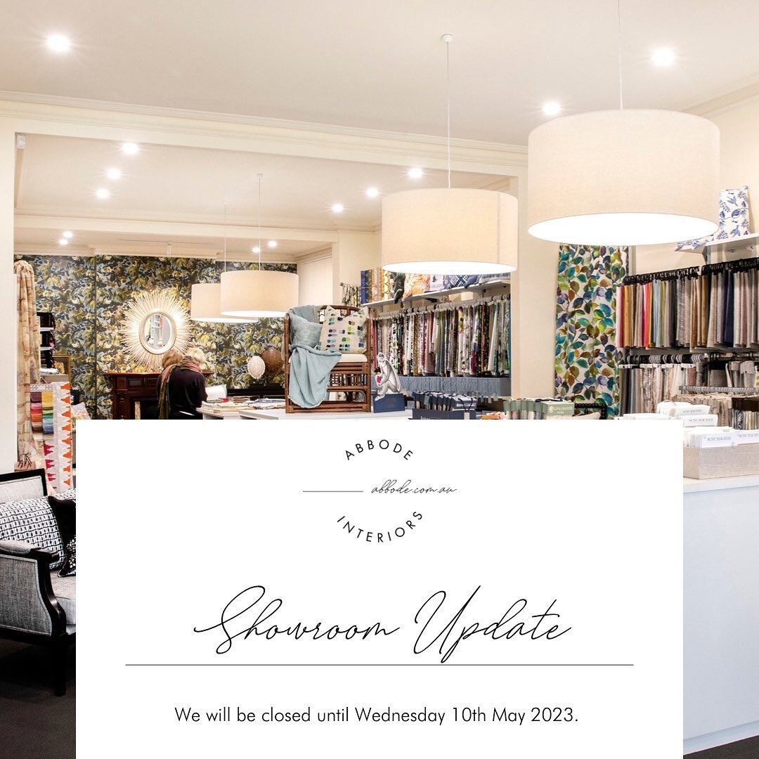 Due to unforeseen circumstances, our showroom will be closed today and tomorrow and will be back open Wednesday 10th May 2023. 

We are so sorry if you were planning on visiting our showroom these days, and we hope to see you another day soon.

We ar