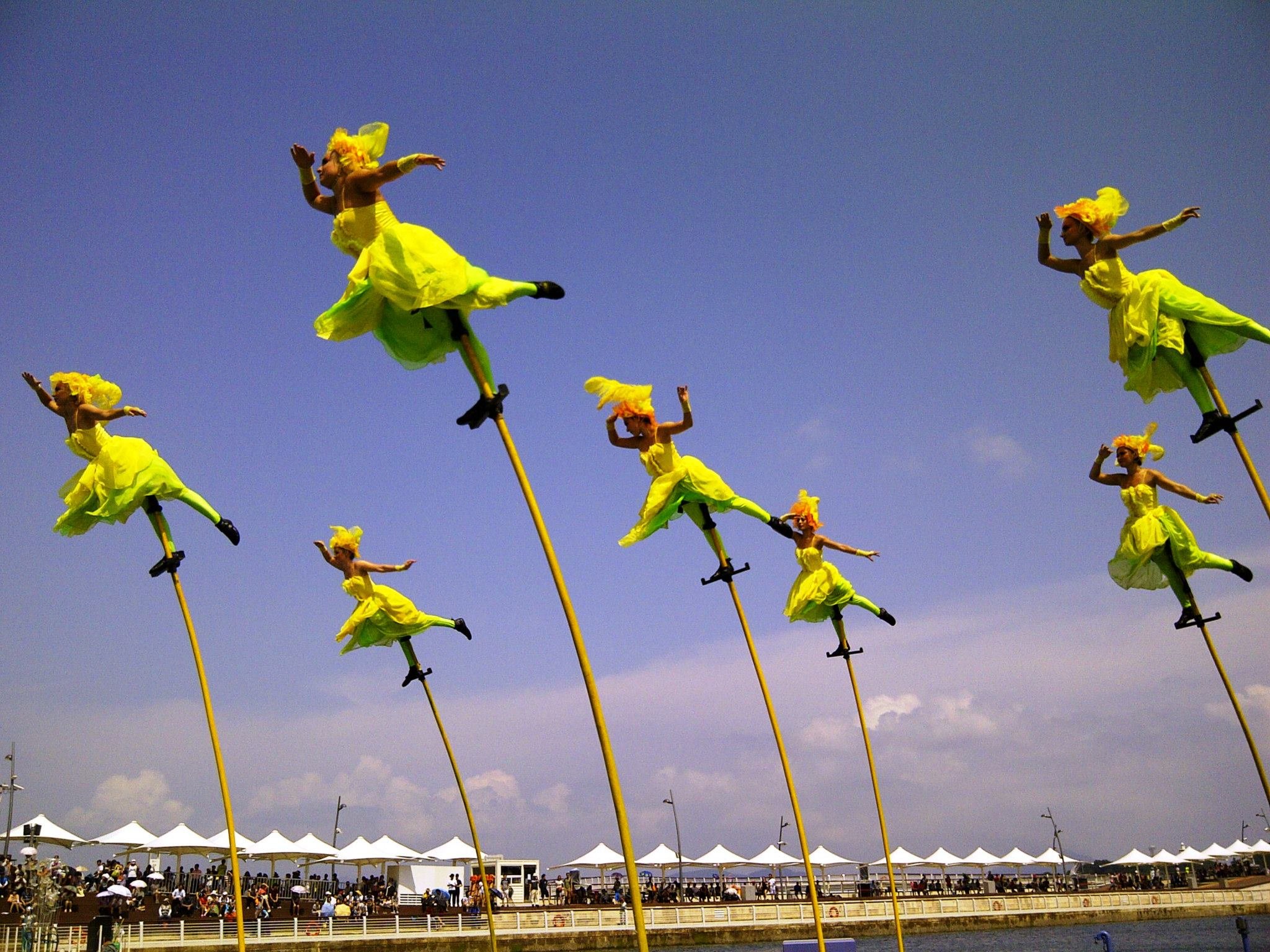 World Expo, South Korea. Site specific piece, directed, co-devised and cast by Nami.