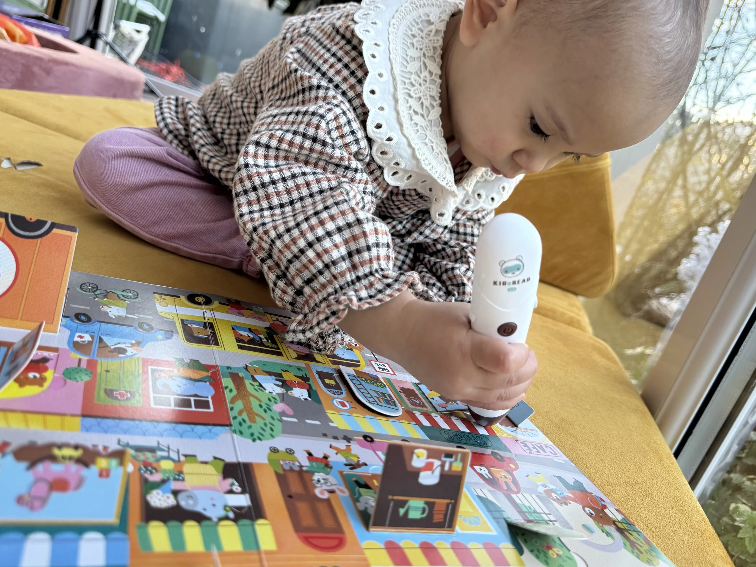 找找書| 專注力書 | BUSY DAY 找找遊戲翻翻書 | KIDsREAD點讀筆推薦