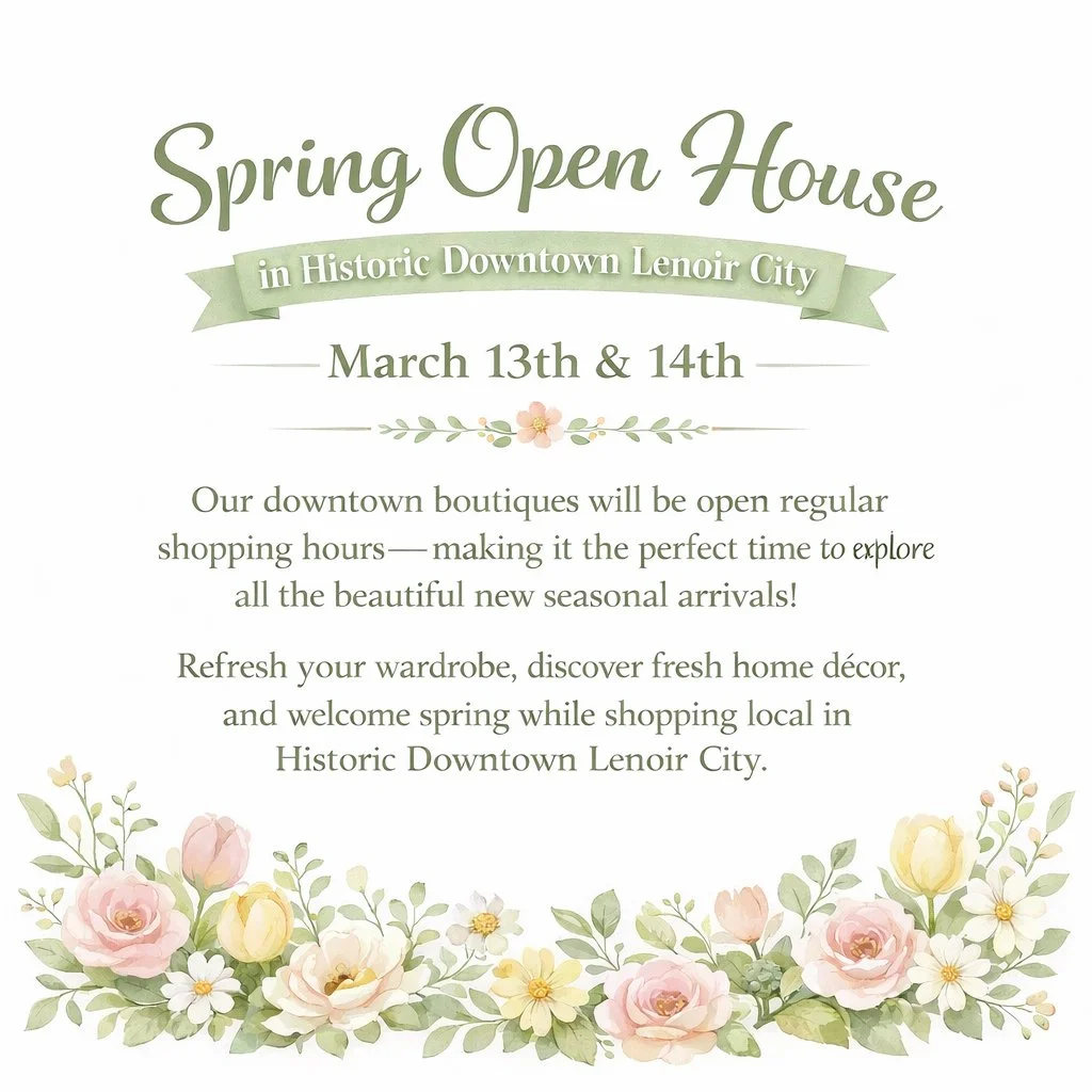 Spring Open House in Historic Downtown Lenoir City