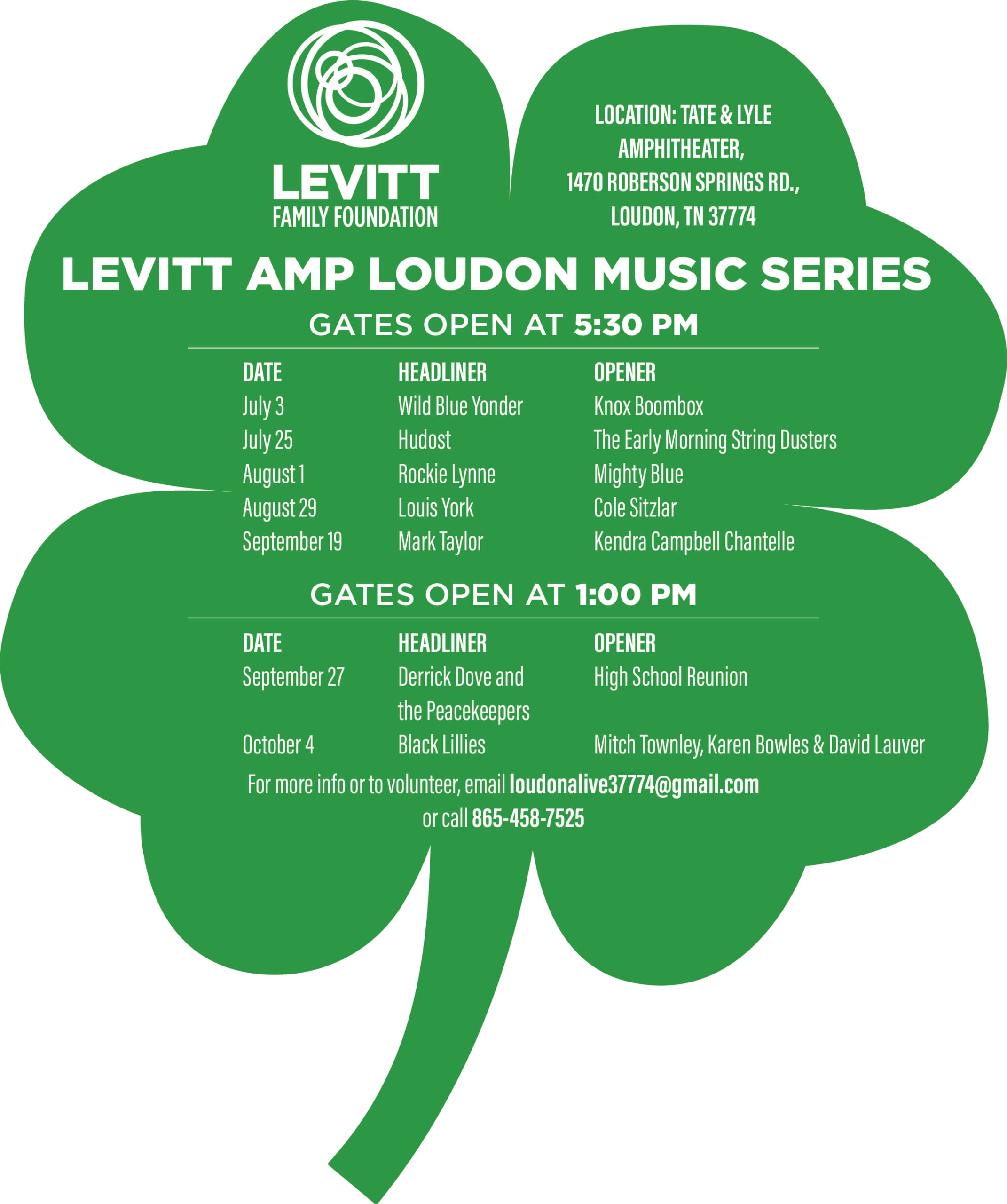 Levitt AMP Loudon Music Series