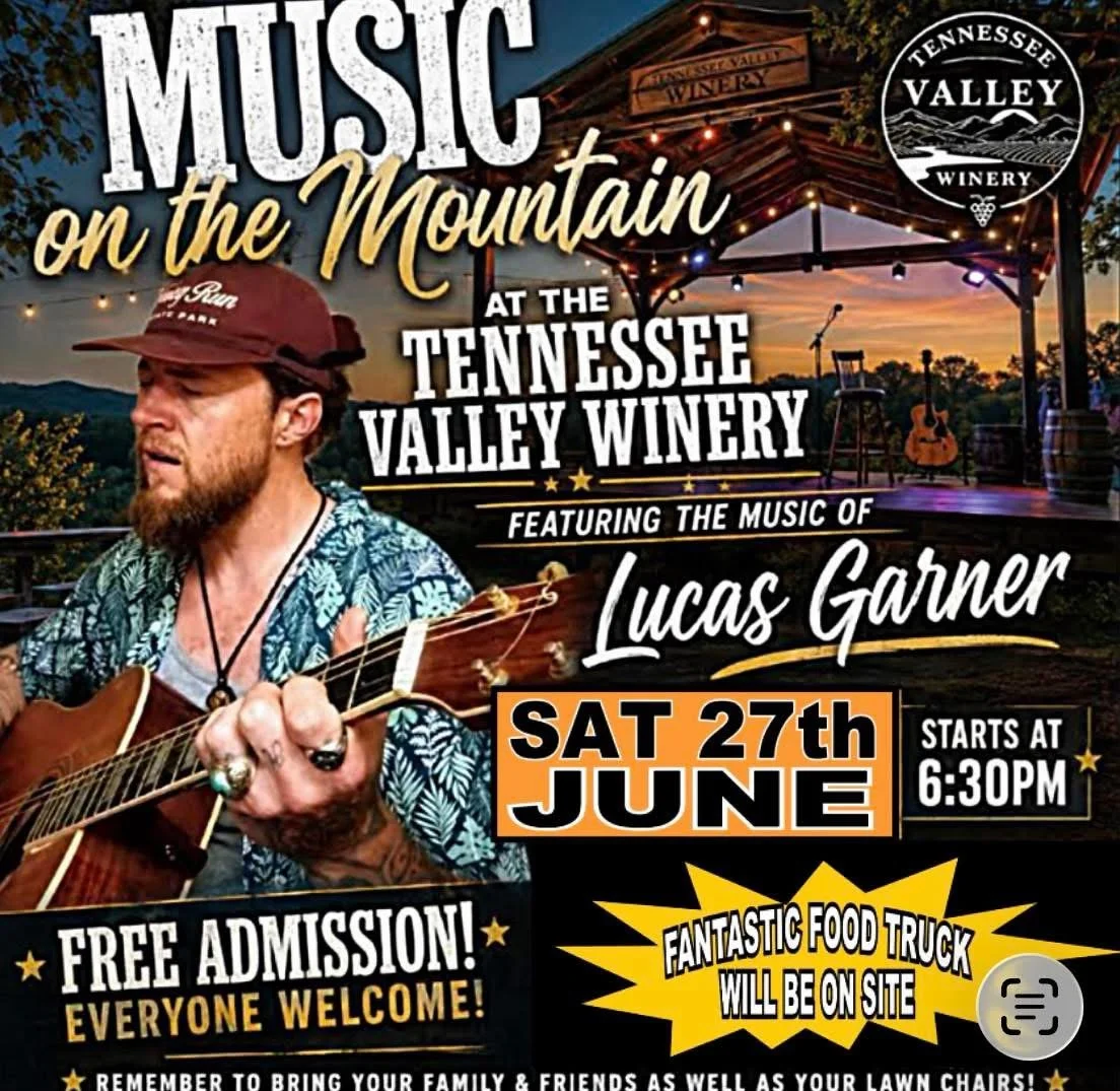 Music on the Mountain at Tennessee Valley Winery
