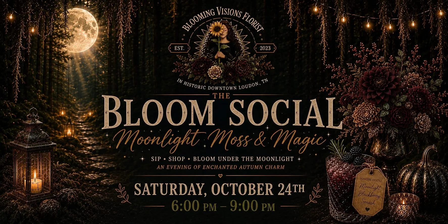 The Bloom Social: Moonlight, Moss & Magic