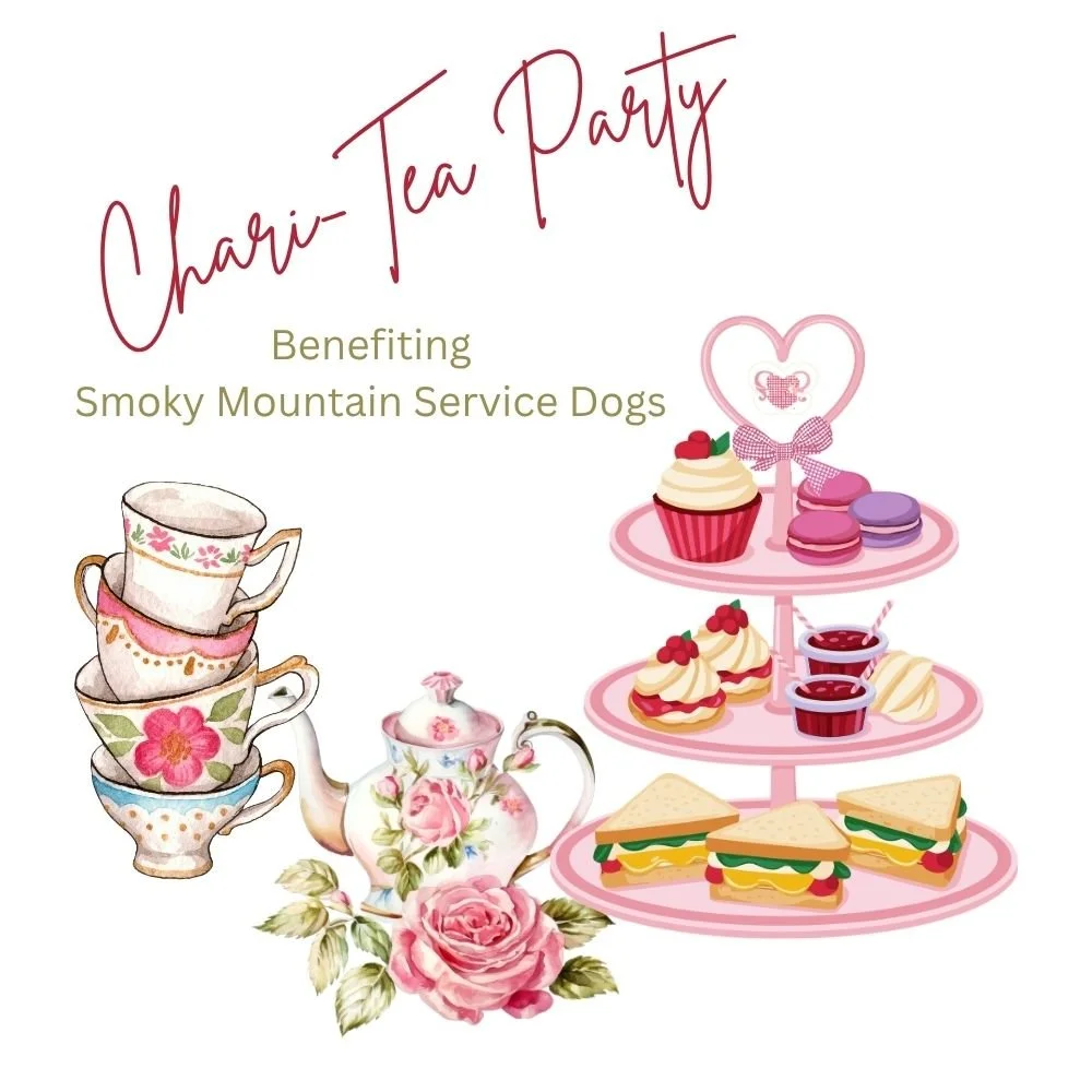 Second Annual Chari-TEA to Benefit Smoky Mountain Service Dogs
