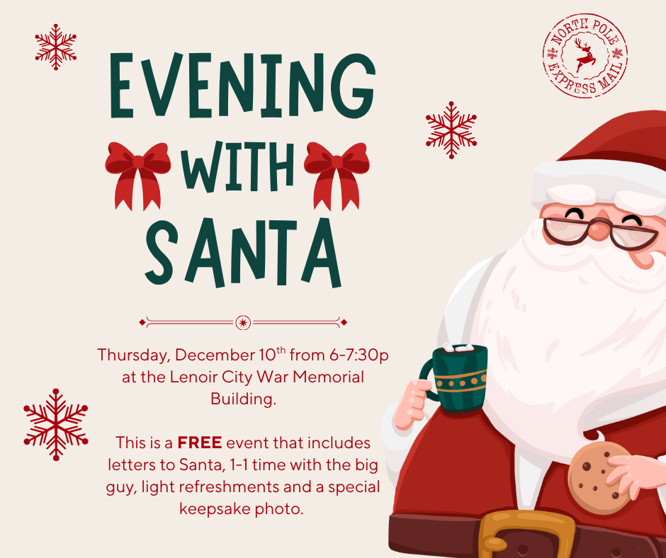 Lenoir City Evening with Santa