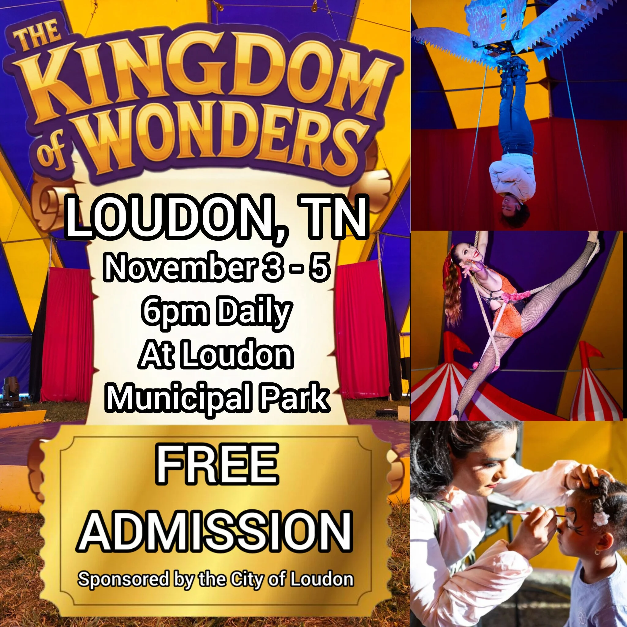 The Kingdom of Wonders Medieval Circus in Loudon