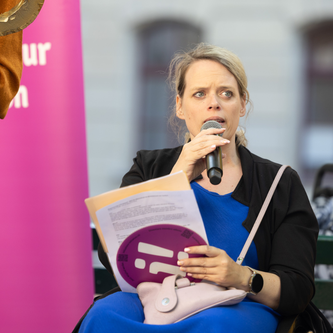 Discours lors de l'action « Clé de l’inclusion » 