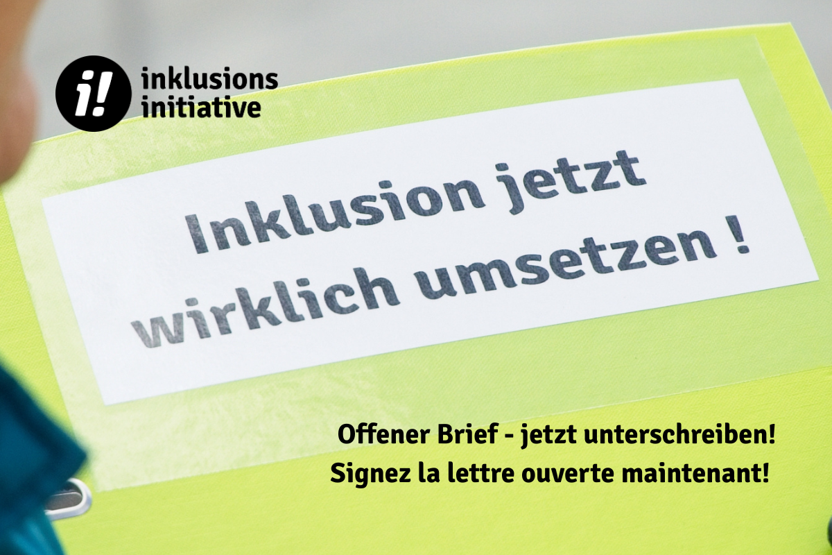 Lettre ouverte: récolte de signatures