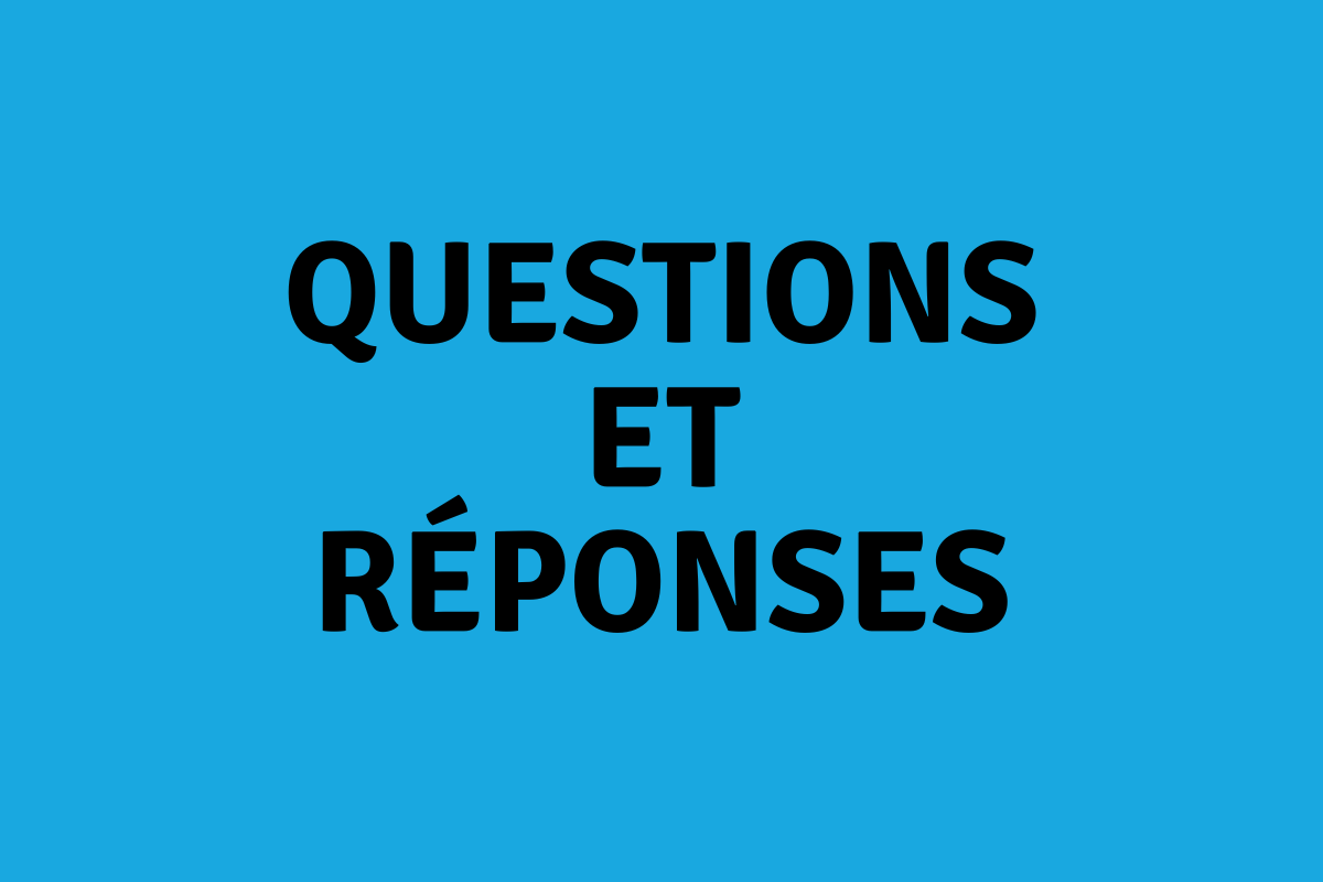 Questions fréquentes sur le processus politique
