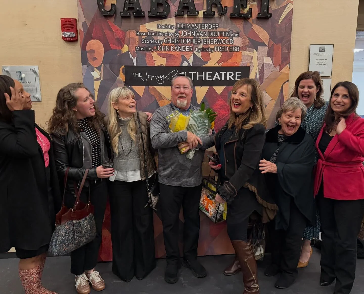 @leadknox #bestclassever spent an evening at the new Jenny Boyd Theater this week! What a great venue and incredibly talented cast! I had a great time seeing my class mates and program leaders, not to mention @girlhouse 😀
