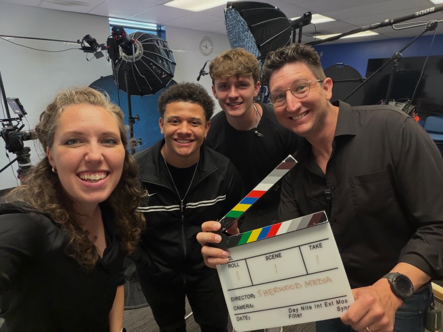 An amazing day on set with @unitedwayknox with a great crew from @psccvpt @utknoxville