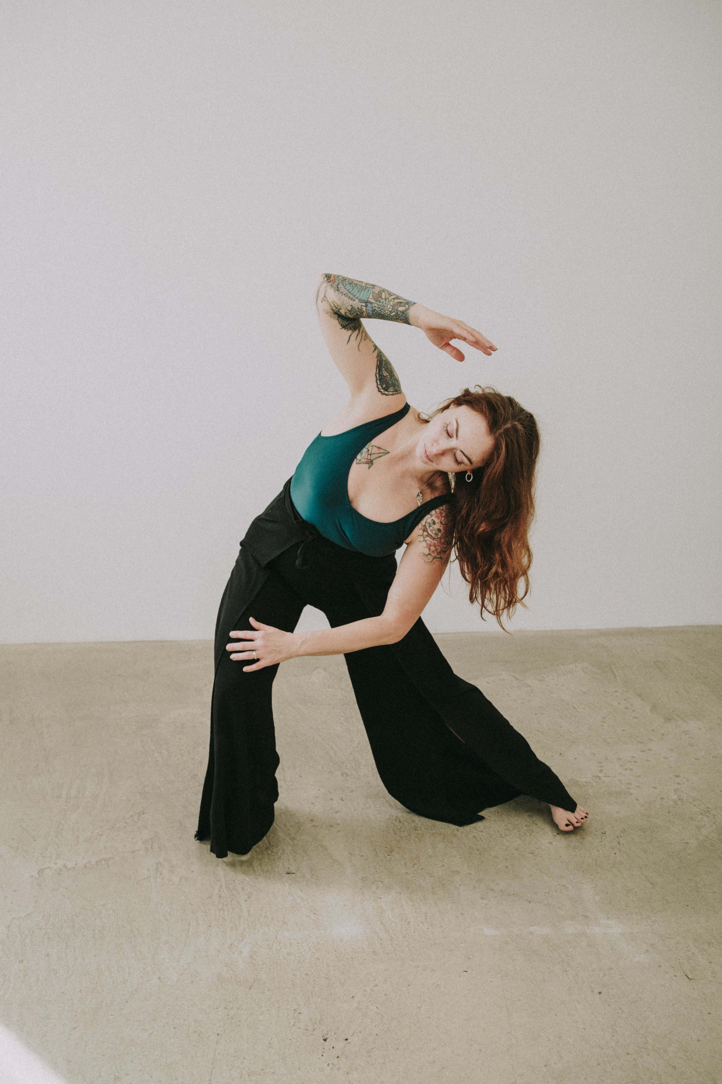 Personal Brand Shoot for Yoga Teacher Sound Healer Pilates Teacher London