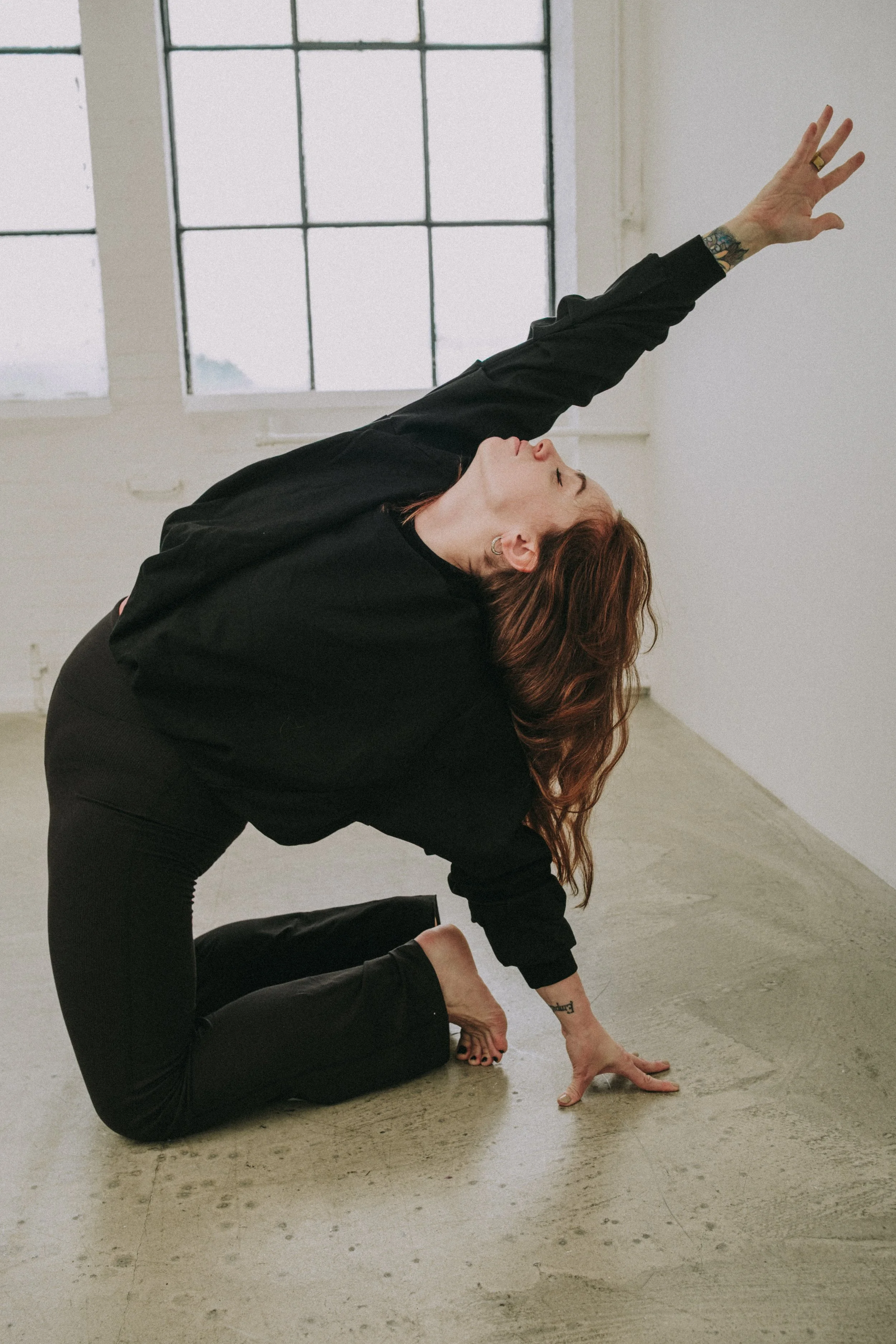 Personal Brand Shoot for Yoga Teacher Sound Healer Pilates Teacher London