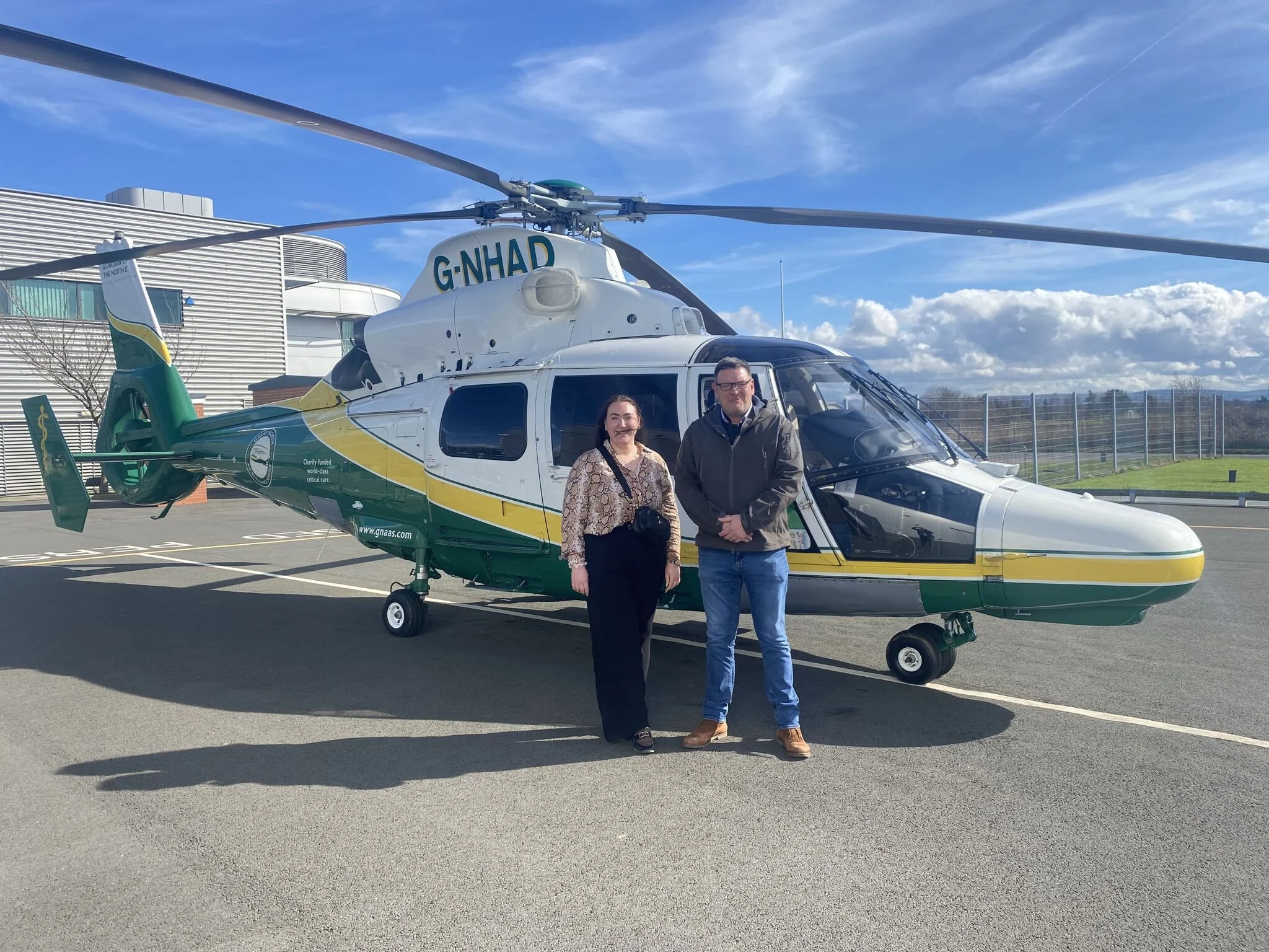 ABLE Recognised at Great North Air Ambulance Service Corporate Event