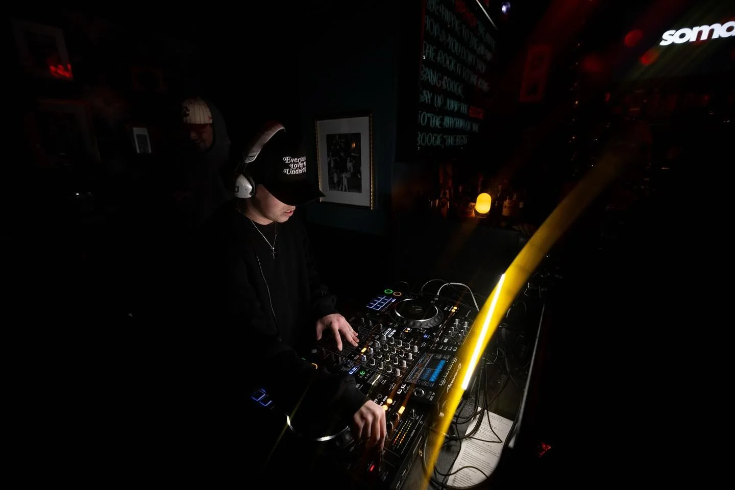 Sound on, world off.