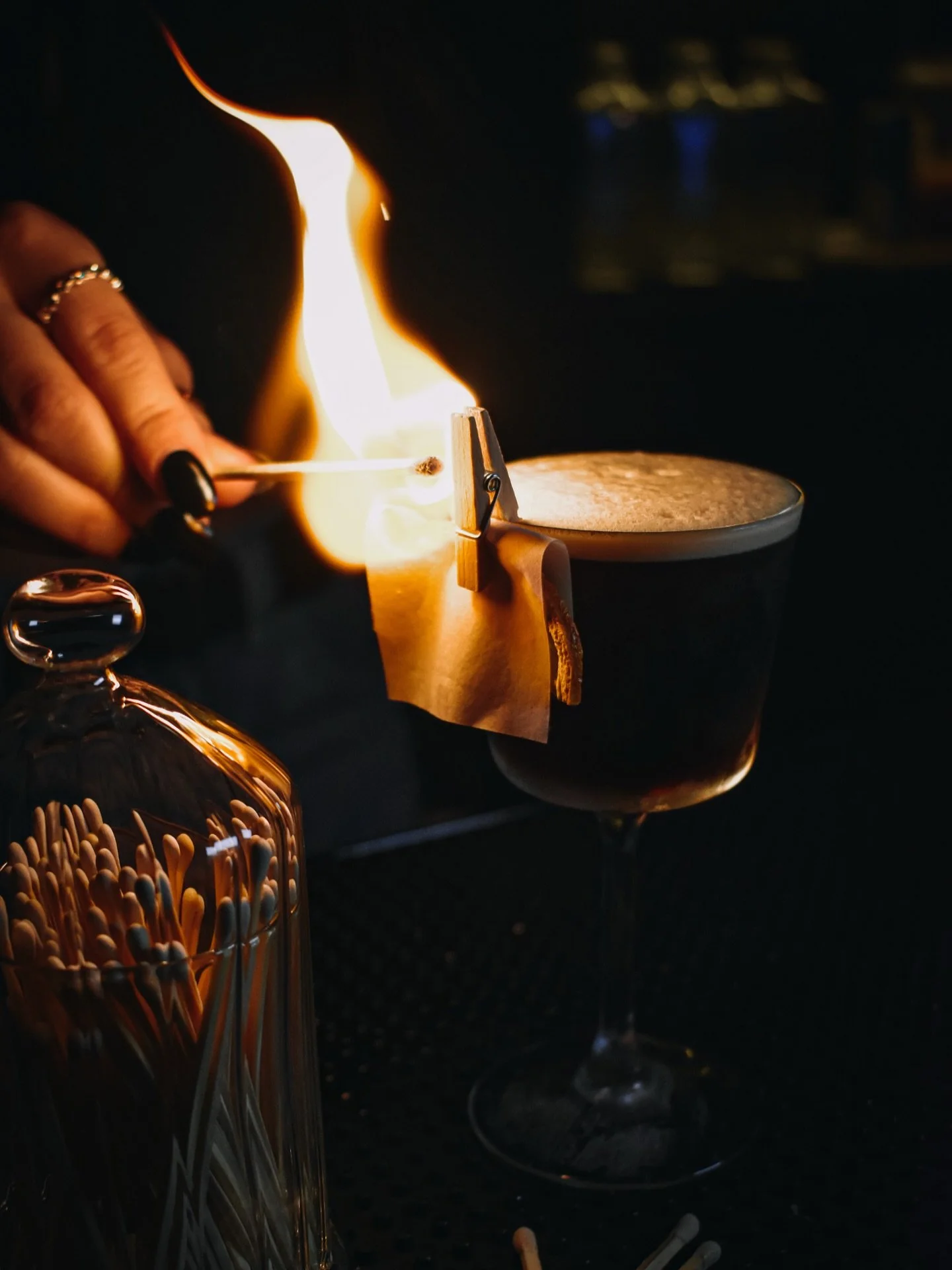 Spooky season is officially here. 

New cocktails have arrived. &lsquo;Past Due&rsquo;. Velvet-rich espresso and dark cocoa wrapped in citrus flame &mdash; smooth enough to seduce, bold enough to keep you up all night.

Vohio Vodka, Mr Black, cold br
