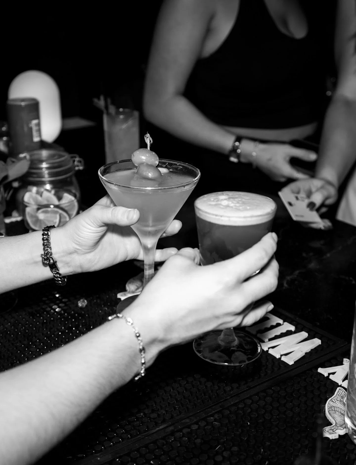 &lsquo;I&rsquo;ve got my hands on things.&rsquo;

The apartment door is open for the night! Let&rsquo;s dance!