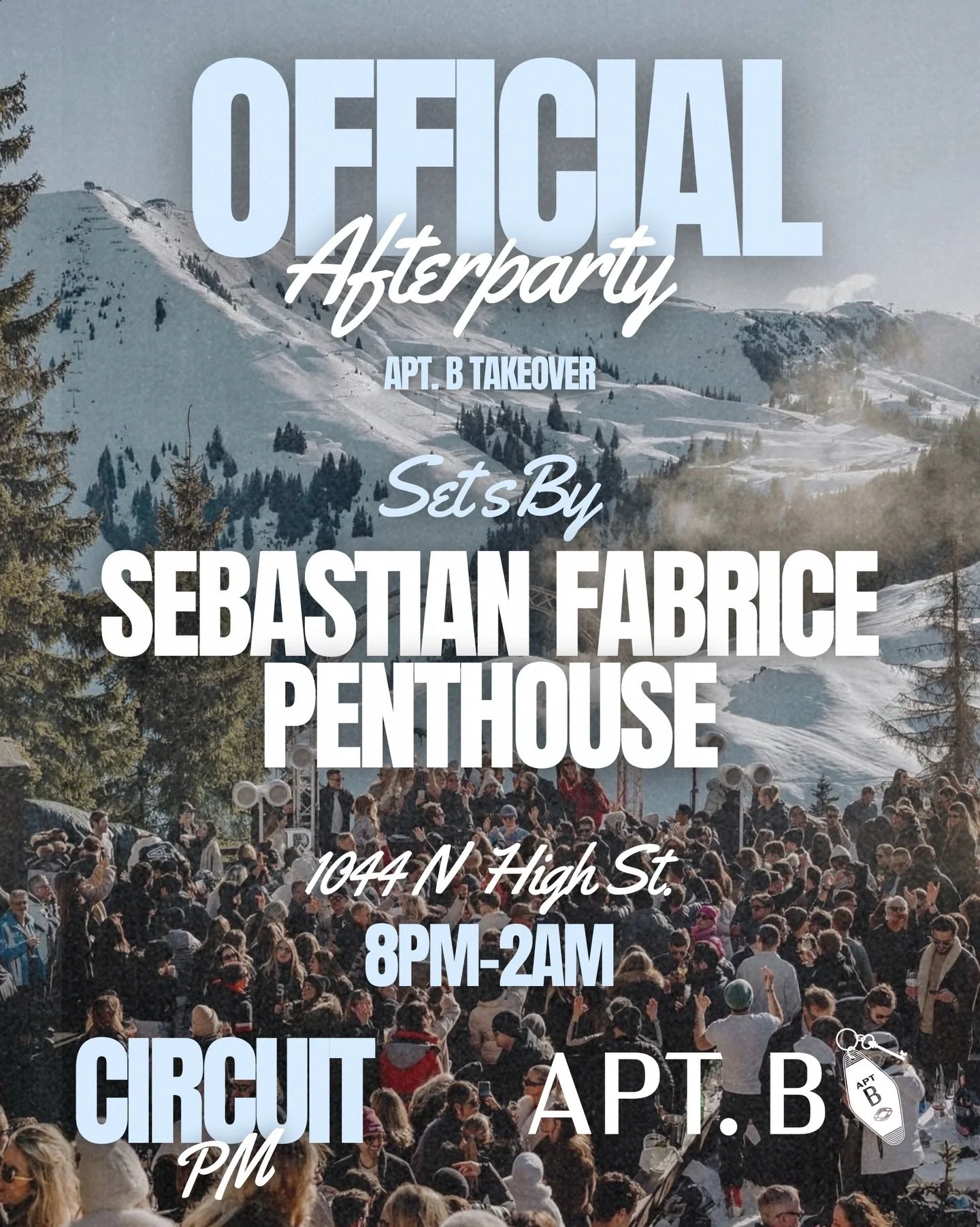 Winter is trying but we&rsquo;re turning up the heat. Join us Saturday for the official @circuit909events after party featuring @penthouserecs @sebastianfabrice.music 
&bull; 
Rsvp in bio