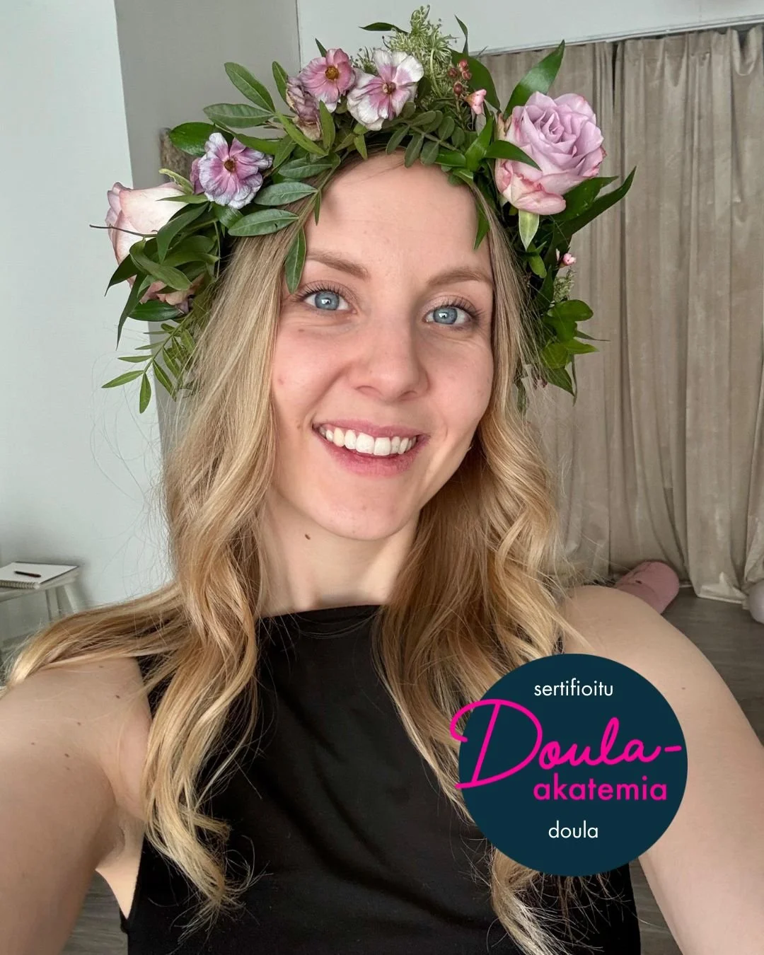 Sertifioitumisputki jatkuu! 🤩 Vuosikurssilta 2025-2026 on sertifioitunut kokkolalainen Anniina Liedes, paljon onnea! 🌺

Anniina on sertifioitu doula ja lastenhoitaja varhaiskasvatuksessa. H&auml;n on mutkaton, lempe&auml; ja aina valmis hupsuttelem