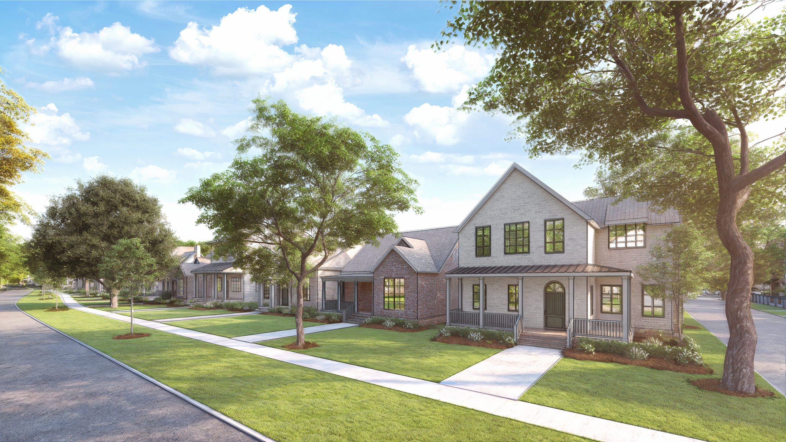 Magnolia Woods View — community rendering for Benton at Magnolia Woods