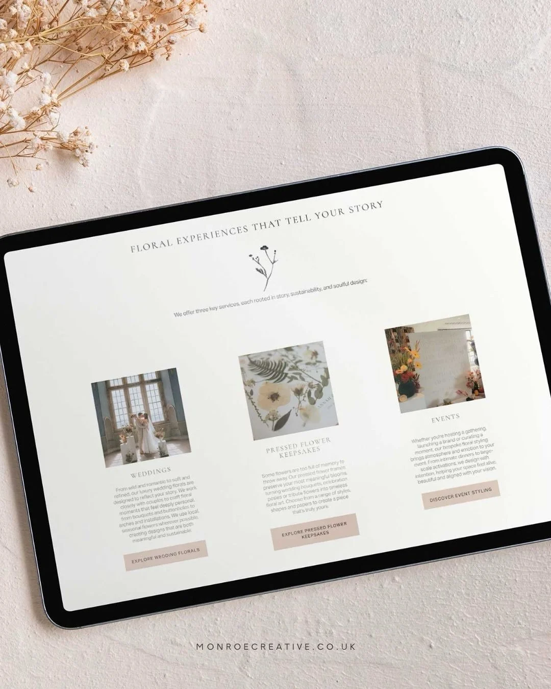 A brand can outgrow its website long before anyone realises - not because it isn&rsquo;t beautiful, but because it no longer holds the level or the experience the brand has grown into.
⠀⠀⠀⠀⠀⠀⠀⠀⠀
Tarnya, the founder of @_everwild (a Nottingham-based f