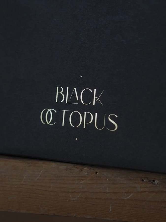 Luxury Packaging designed for Black Octopus Jewellery in Leamington Spa