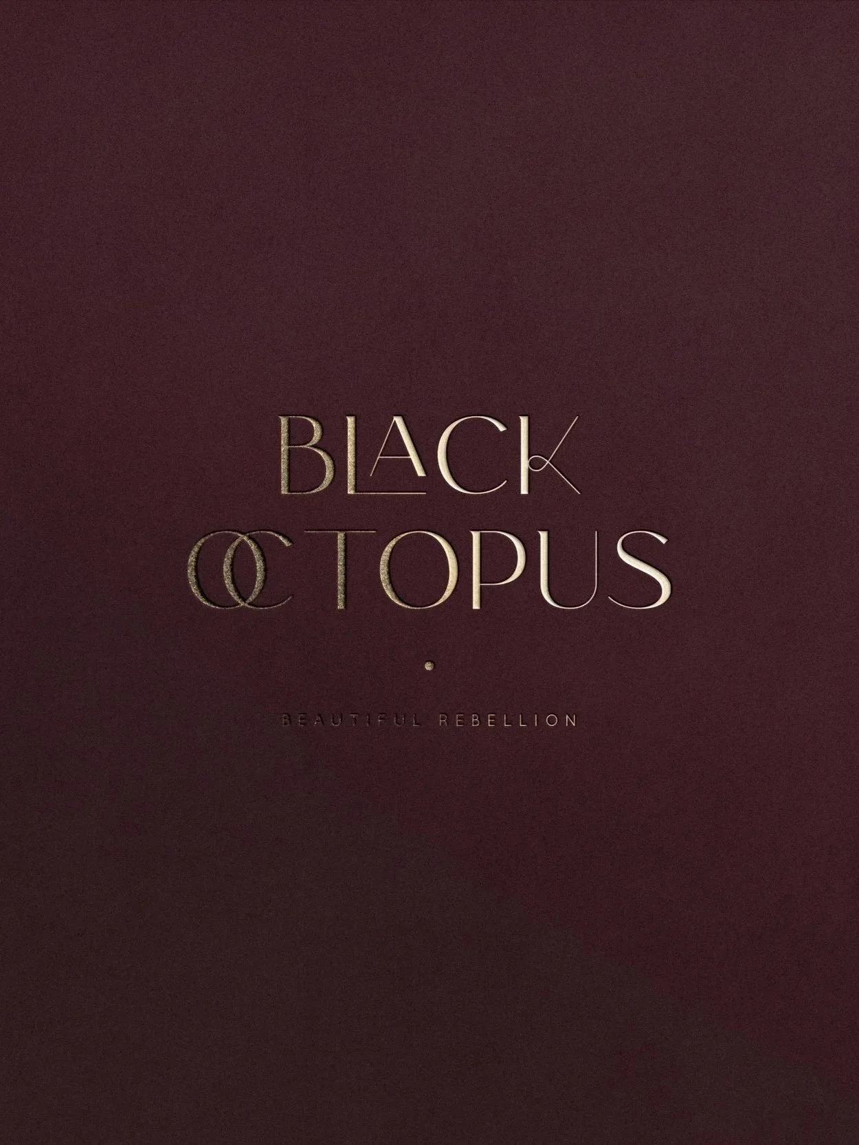 Brand identity designed for Black Octopus Jewellery in Leamington Spa