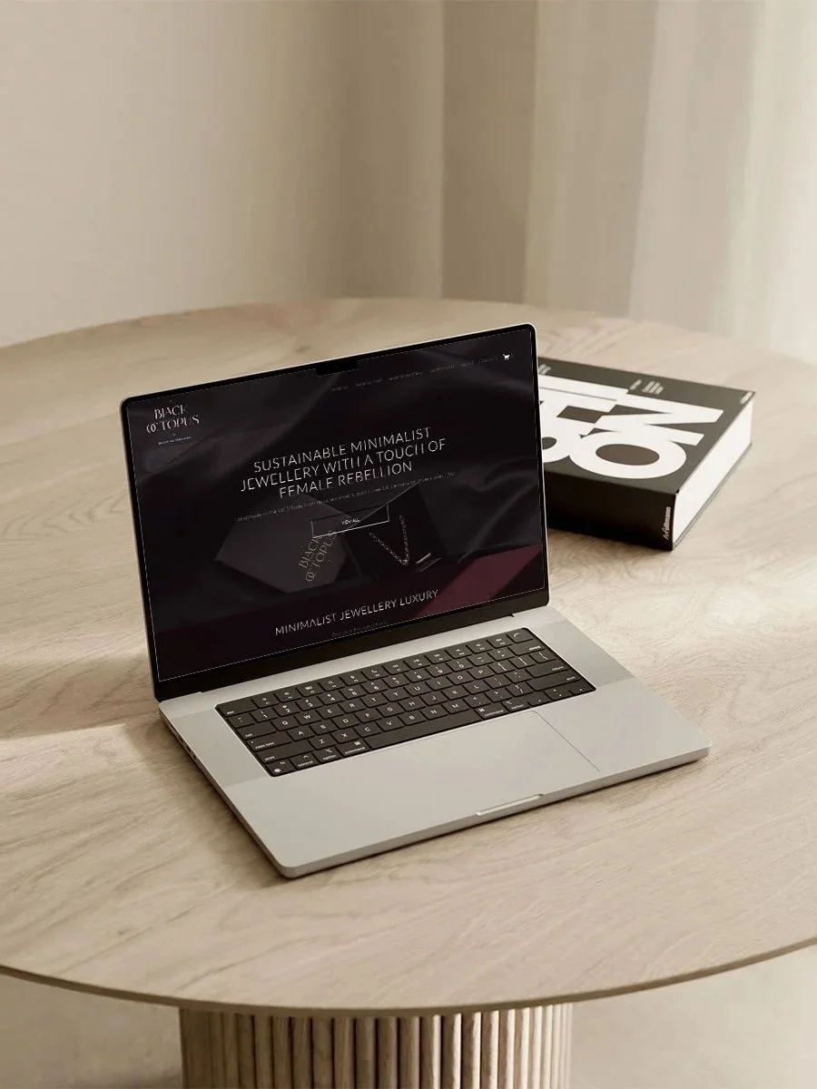 High End E-Commerce Website designed for Black Octopus Jewellery in Leamington Spa