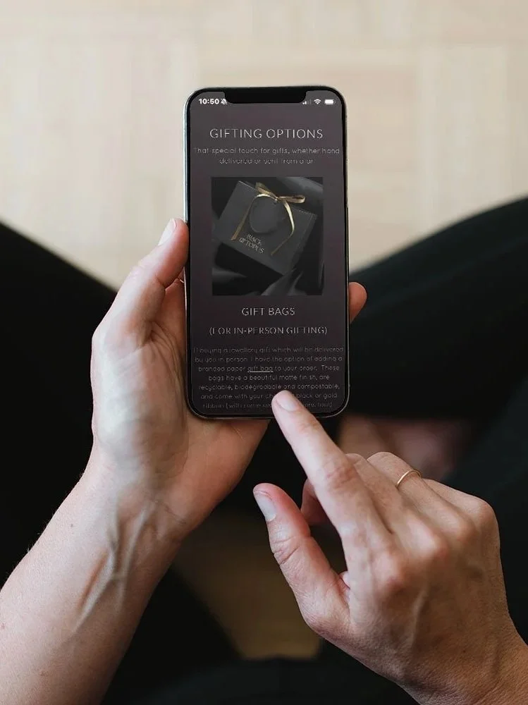 High End E-Commerce Website designed for Black Octopus Jewellery in Leamington Spa