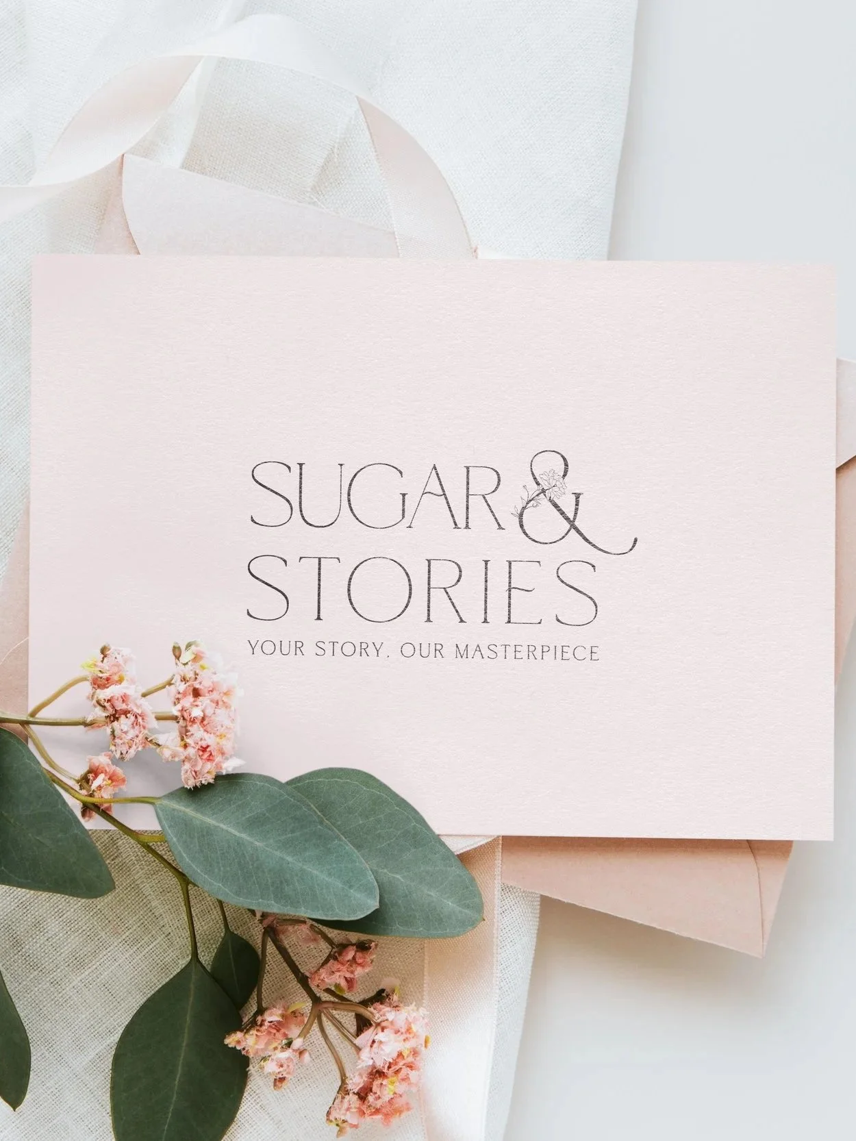 Premium brand identity for London Wedding Cake Designer