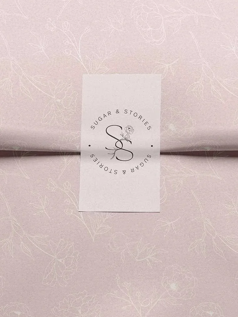 Premium brand identity for London Wedding Cake Designer
