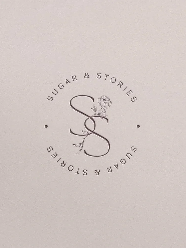 Premium brand identity for London Wedding Cake Designer