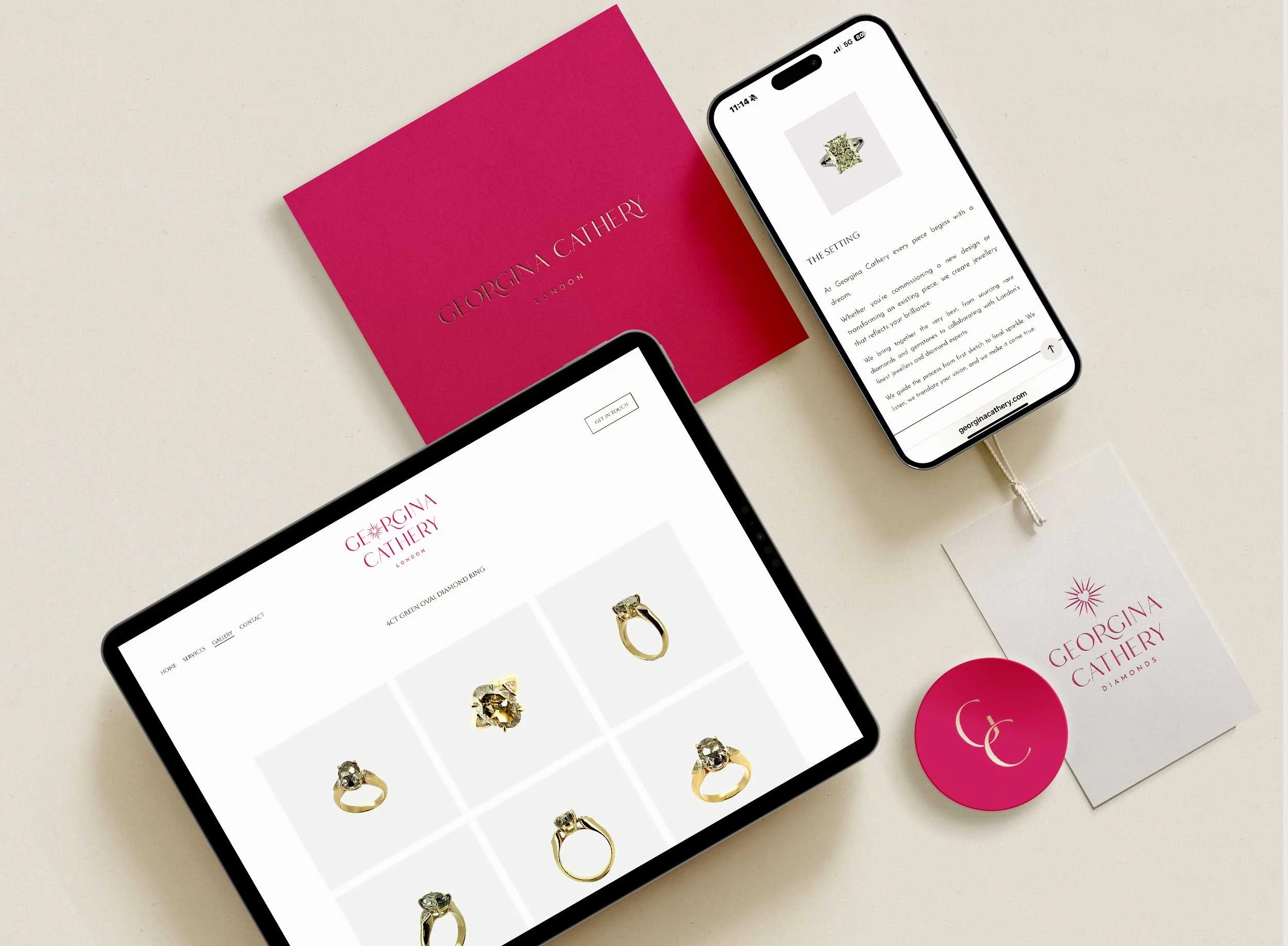 High End branding