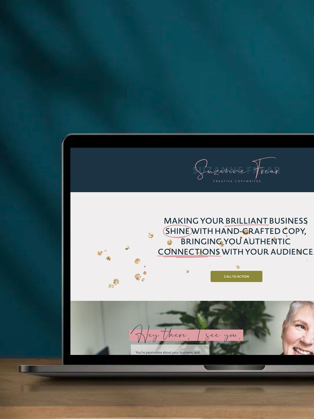 website design for copywriter