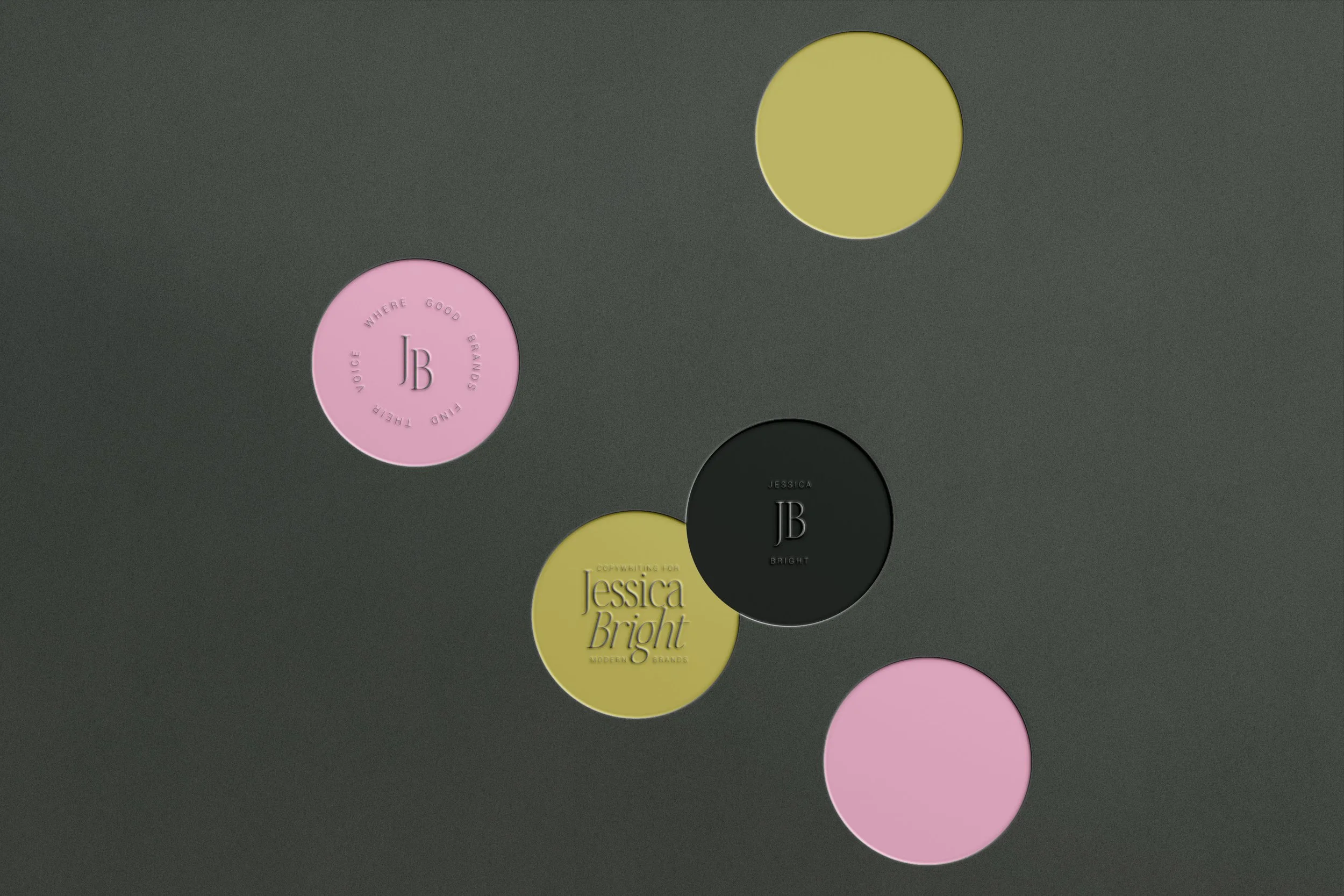 wedding cake designer branding design