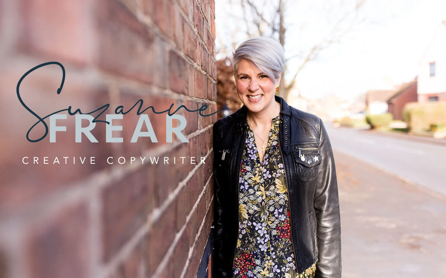 Suzanne Frear - Branding & Website design for a creative copywriter ...