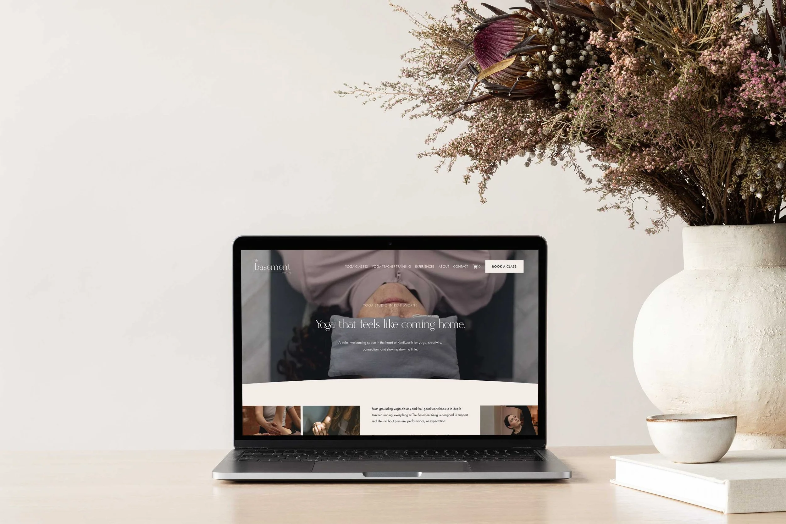 Yoga Studio Website Design