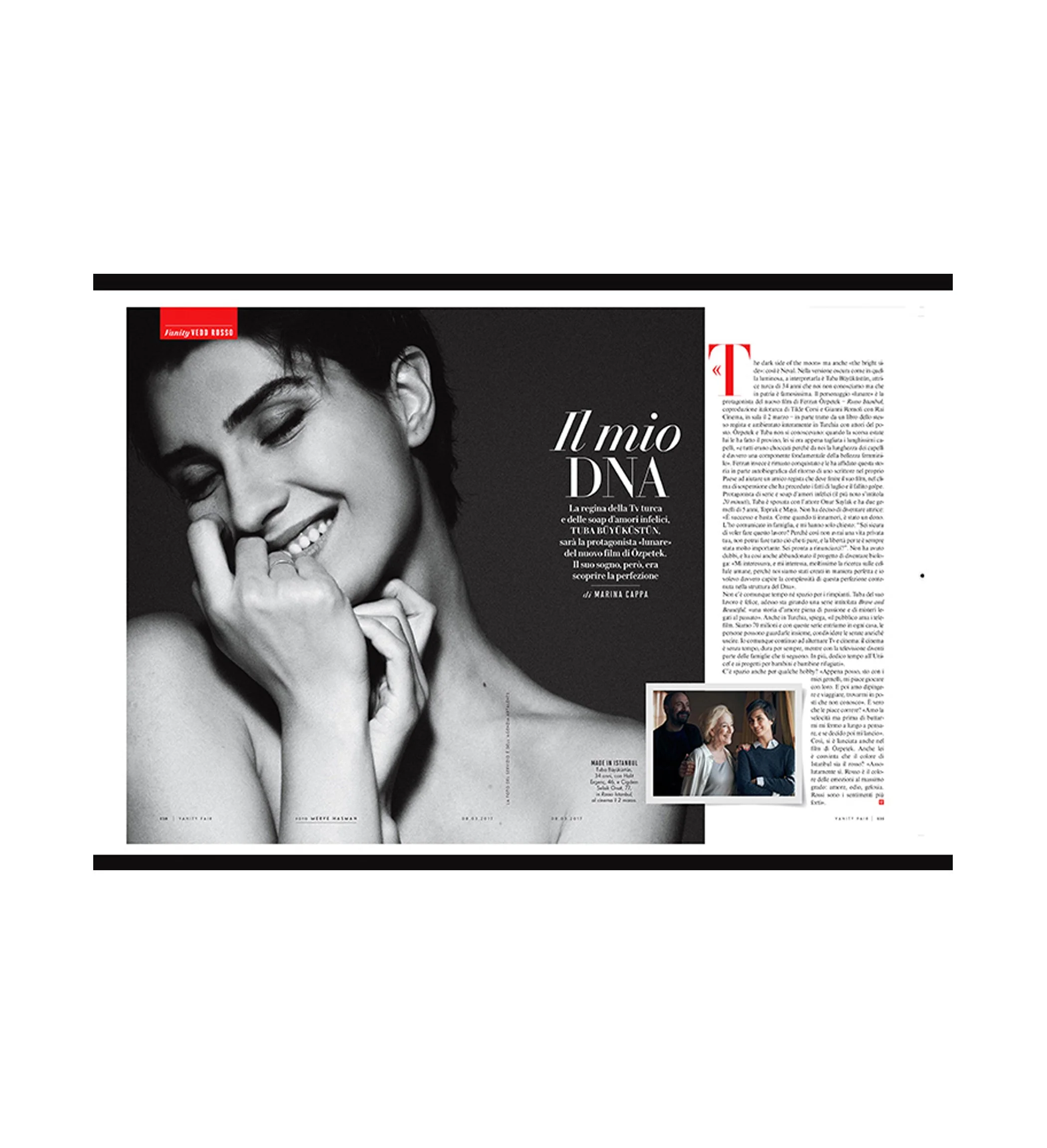 Tuba Büyüküstün - Vanity Fair Italy - March 2017