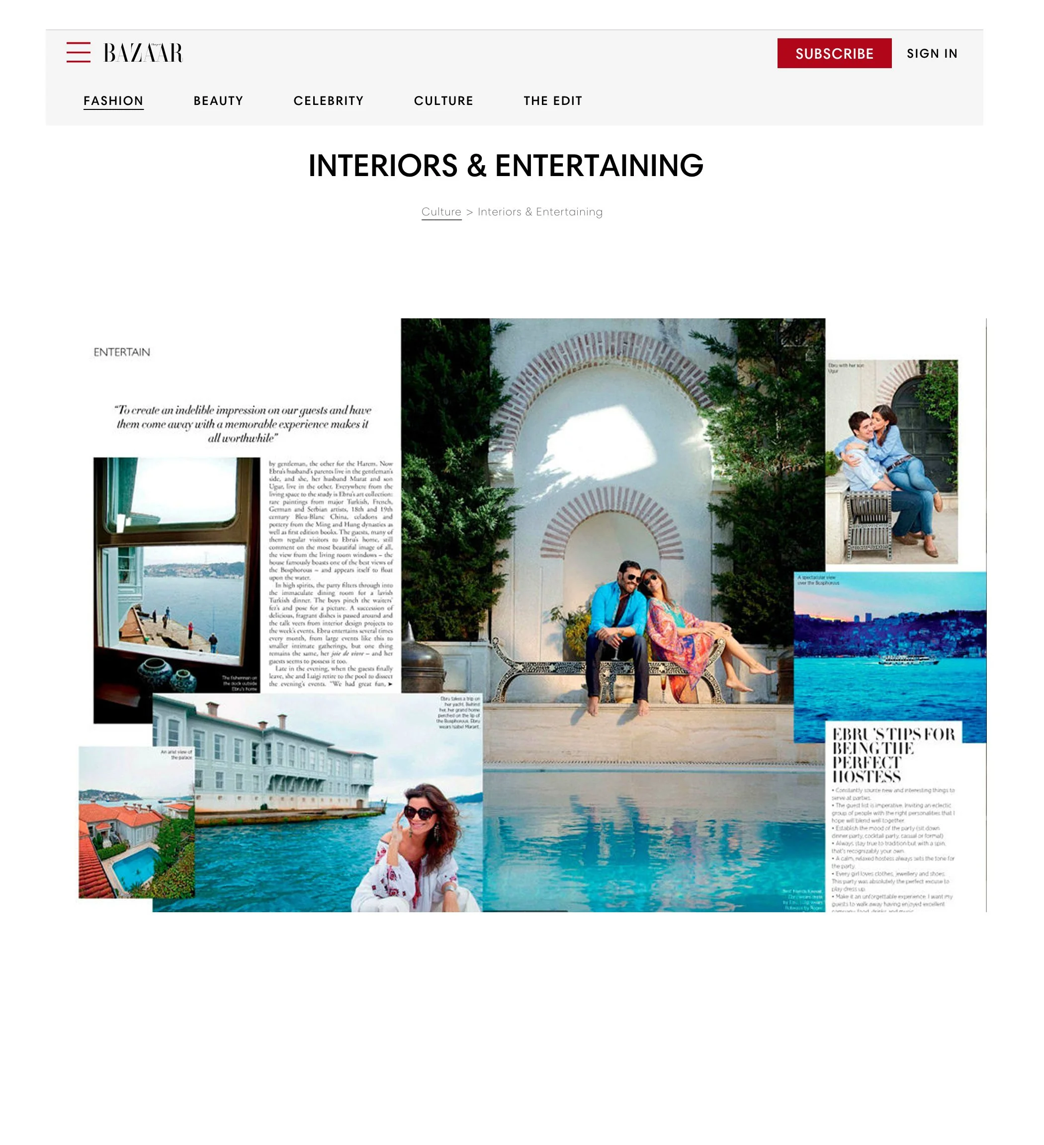 Harper's Bazaar Interiors USA - October 2013