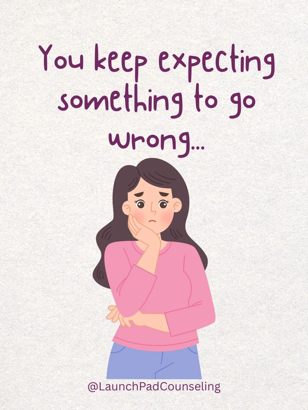 Even when things feel okay&hellip;
you&rsquo;re waiting.

Waiting for the shift.
For something to go wrong.
For the feeling to drop out from under you.

So you don&rsquo;t fully relax.
You stay a little on edge.
Just in case.

Because at some point,
