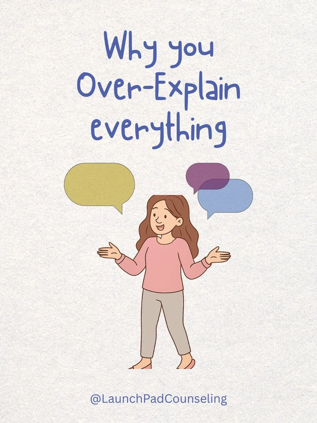 You don&rsquo;t over-explain because you talk too much.

You over-explain because you&rsquo;re trying to be understood.

So you add more context.
More detail.
More clarification.

Just to make sure it lands the right way.

Because at some point,
bein