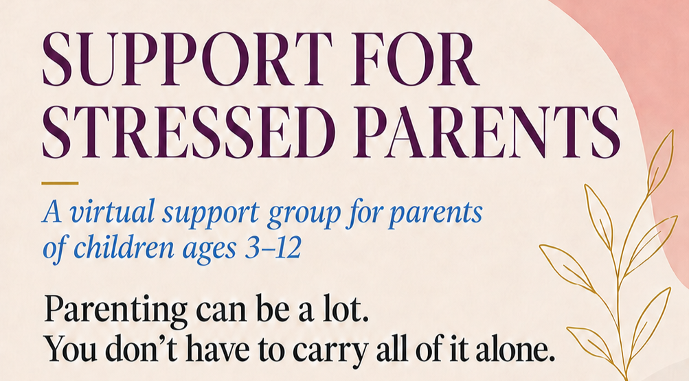 You Don’t Have to Carry It All Alone: Introducing Support for Stressed Parents