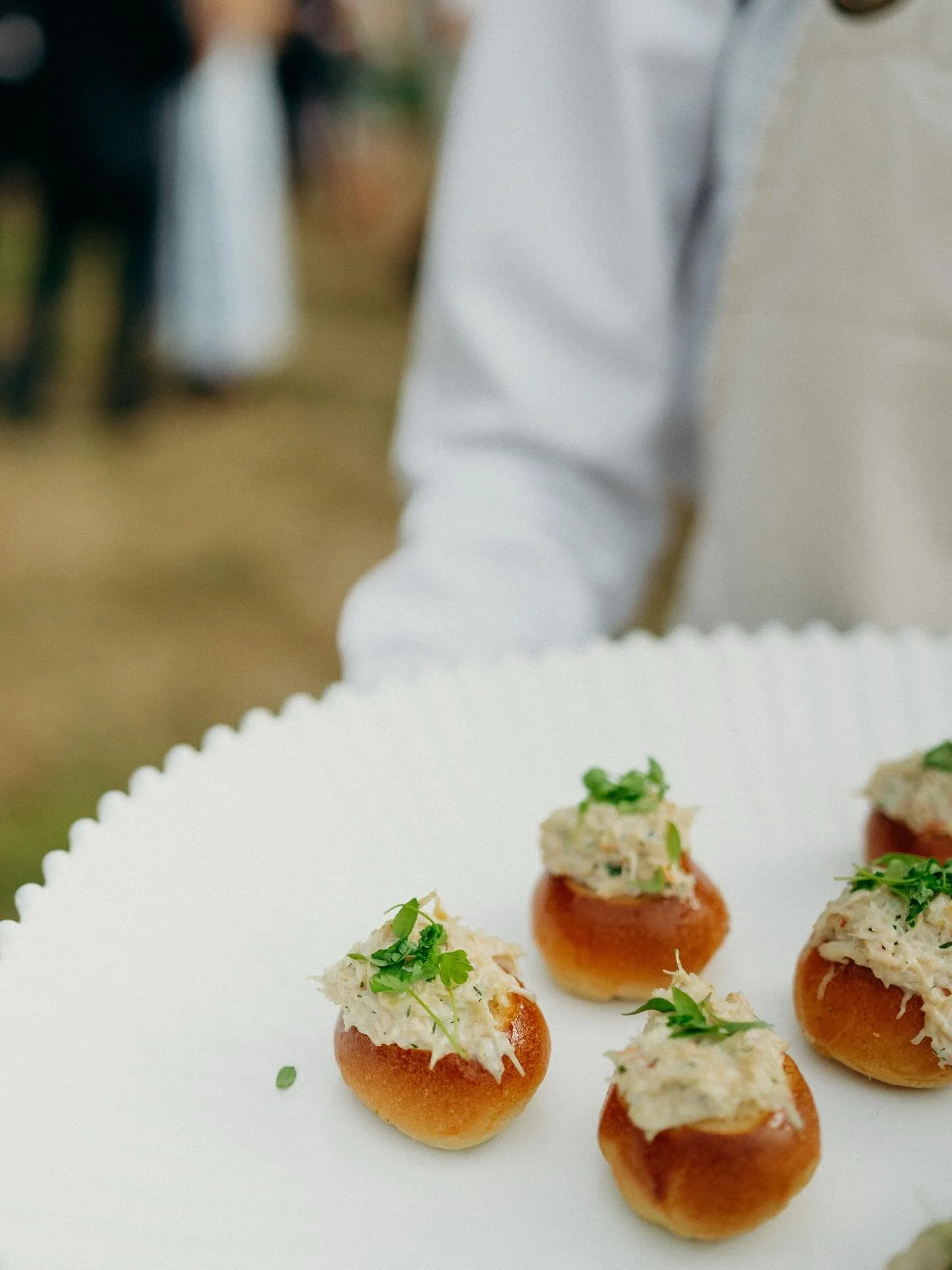 Cornish Crab with Lemon Parsley Aioli in a Brioche bun 🤌