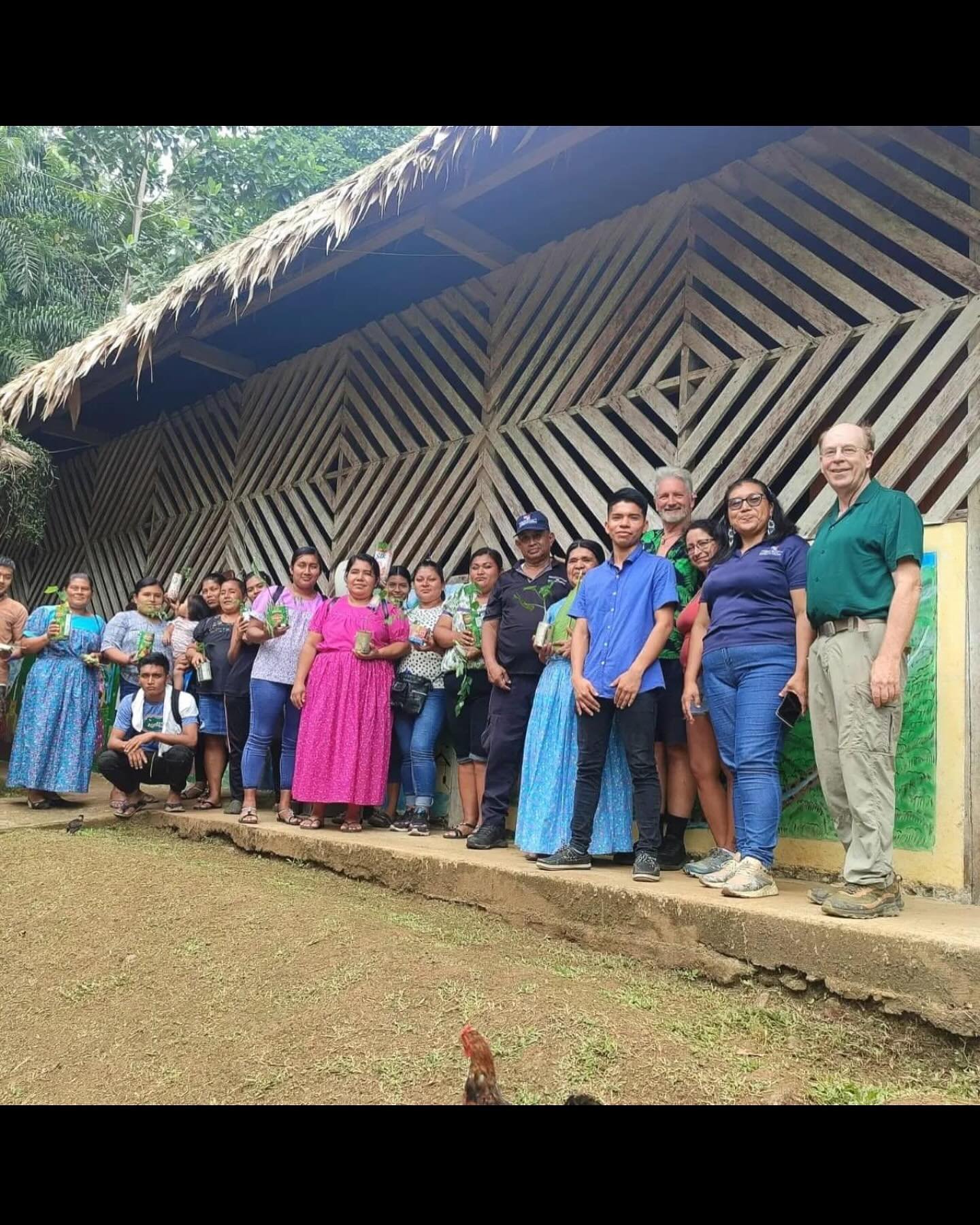 Such an amazing experience!  Until today I had never even heard of the Naso People- how thrilled I am that we got to share our Native Farm Program with them!  Many thanks to Lucrecia Miller of Mi Ambiente for setting this up, thank you to our dear fr