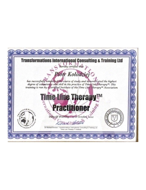 Time Line Therapy Practitioner