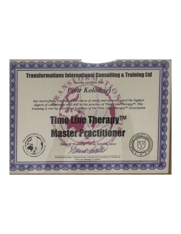 Time Line Therapy Master Practitioner