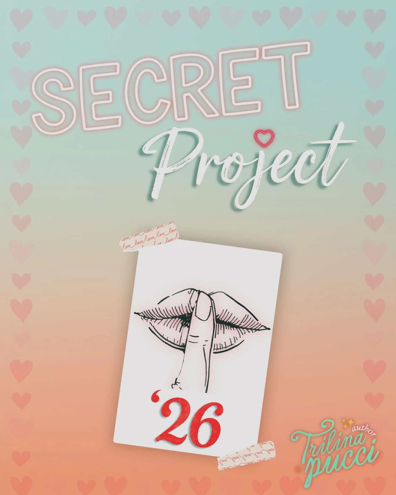 𝐆𝐨𝐭𝐭𝐚 𝐬𝐞𝐜𝐫𝐞𝐭&hellip; 🤫𝐖𝐨𝐫𝐤𝐢𝐧𝐠 𝐨𝐧 𝐬𝐨𝐦𝐞𝐭𝐡𝐢𝐧𝐠 𝐈 𝐤𝐧𝐨𝐰 𝐲𝐨𝐮 𝐠𝐮𝐲𝐬 𝐰𝐢𝐥𝐥 𝐣𝐮𝐬𝐭 𝐋𝐎𝐕𝐄!❤️ 𝐖𝐡𝐨&rsquo;𝐬 𝐫𝐞𝐚𝐝𝐲 𝐟𝐨𝐫 𝟐𝟎𝟐𝟔? 
#bookfyp #bookstagram #trilinapucci #spicybooks #authorlife #bookrecommend